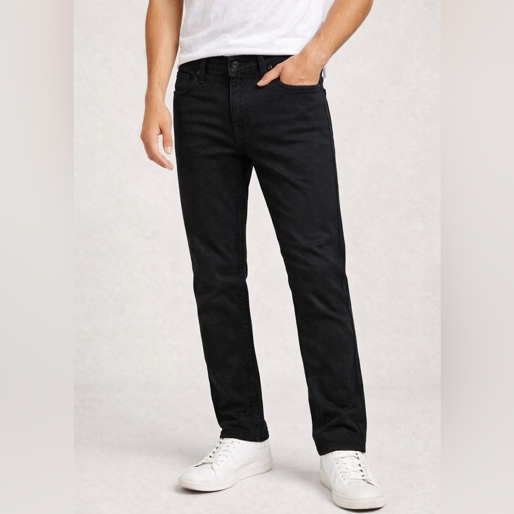 RSQ Relaxed Taper Black Jeans Men’s size‎ 28x32 Stretch Denim Streetwear Pants